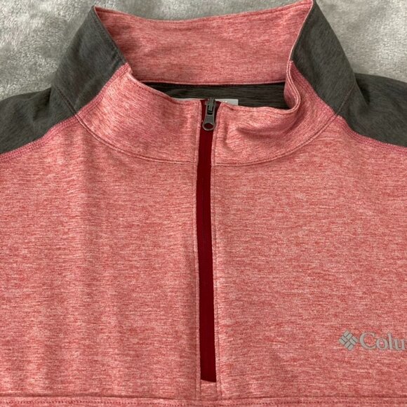 Columbia Omni-wick Advanced Evaporation 1/4 Zip Pullover Top Size Medium - Picture 3 of 9